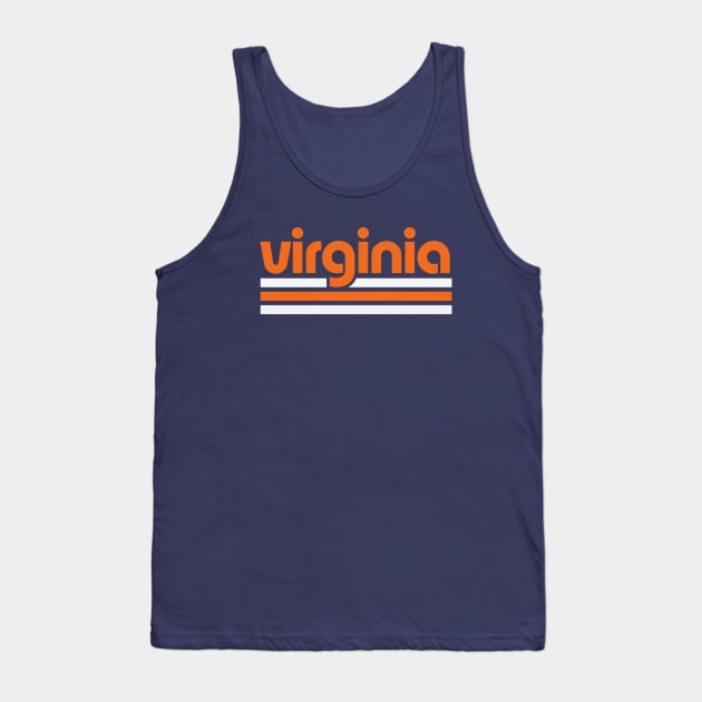 Retro Virginia Stripes Tank Top by Now Boarding